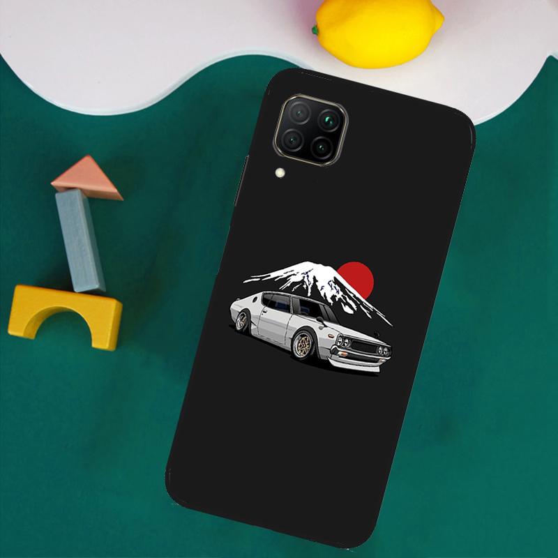 Япония JDM Чехол для автомобиля для Huawei P30 Pro P20 P40 Lite Nova 8i 3i 7i 11i 9 10 SE 5T Y60 Y61 Y70 Y90 Y91 Чехол
