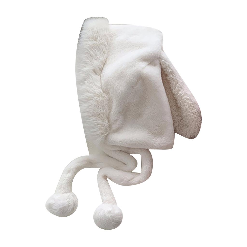 Fashion Enthusiasts Rabbit Ear Beanie Windproof Trapper Hat Ear Protector Hat Adult Winter Cycling Skiing Supplies