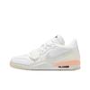 Jordan Legacy 312 Slip Resistant Abrasion Resistant Mid top Vintage Basketball Shoes Unisex White Blue Pink HF3182-100(Team373-)