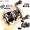 Baitcasting Reels 17 +1BB 7.2:1 Left/Right Hand Front Drag Spinning Reel Casting Fishing Reel