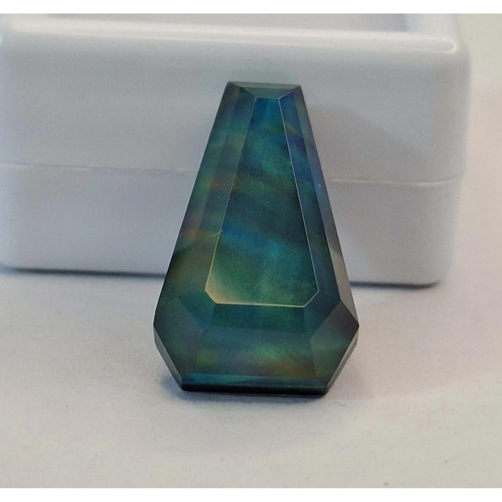 Natural Australian Fire Opal 7-9 Ct Fancy Cut Certified Beautiful Gemstone