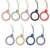 Silicone Mobile Phone Accessories Keycord Key Straps Finger Ring Strap Lanyard Phone Strap