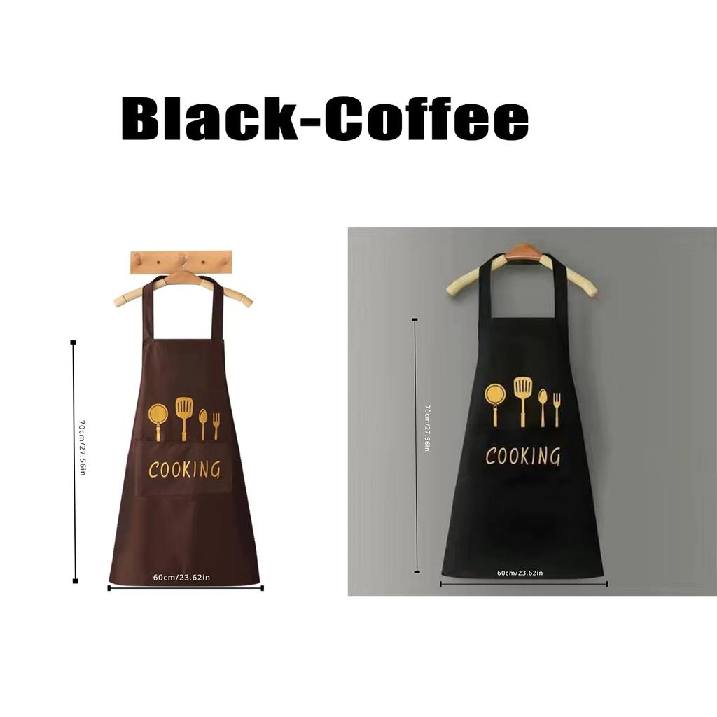 Фартук водонепроницаемый маслостойкий можно вытирать руки кухонная рабочая одежда домашняя готовка уборка мужчины и женщины универсальный безрукавный фартук