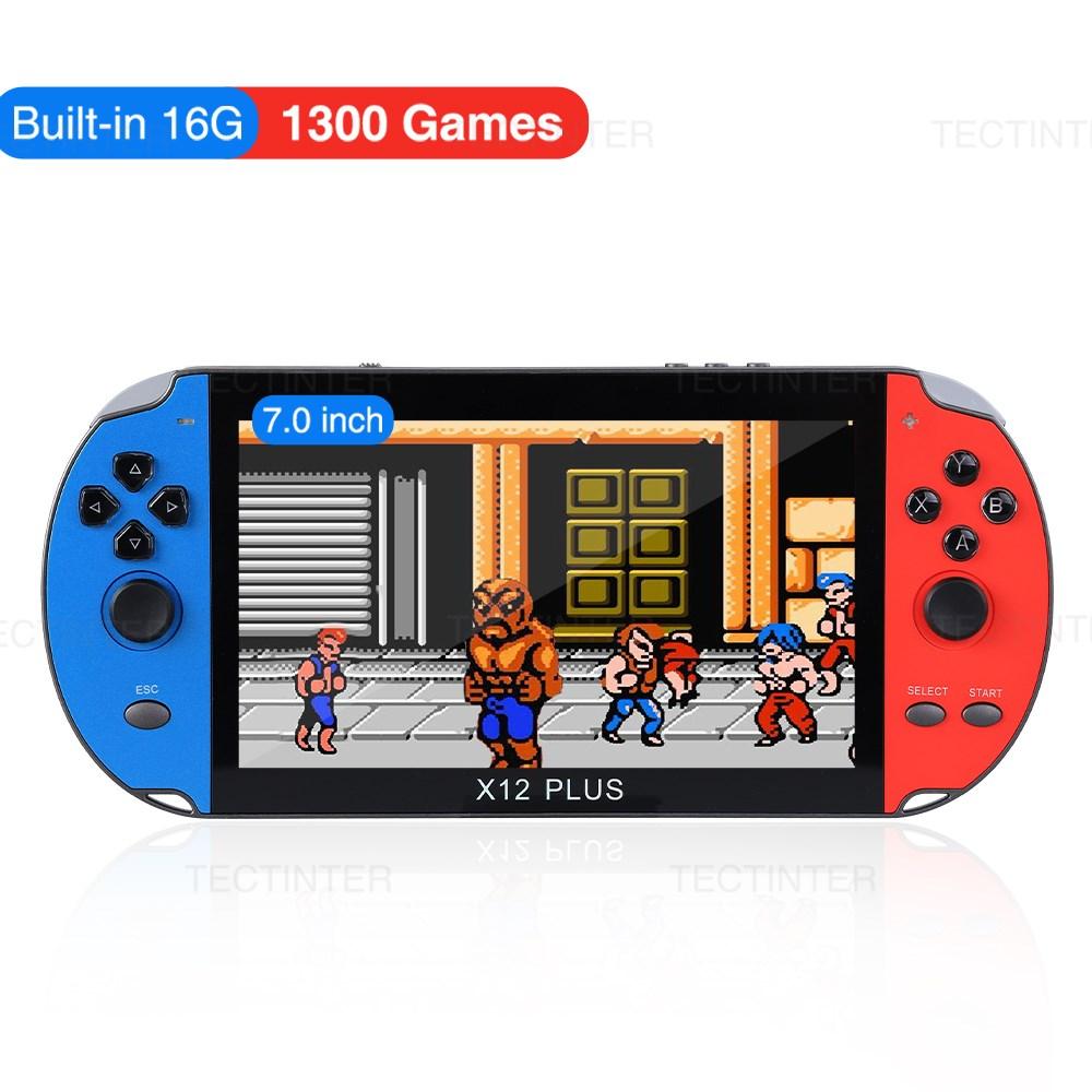 X7/x12 Plus Retro Handheld Game Player Built-in 10000 Games Classic Game Portable Console Audio Video Game Console Av Output