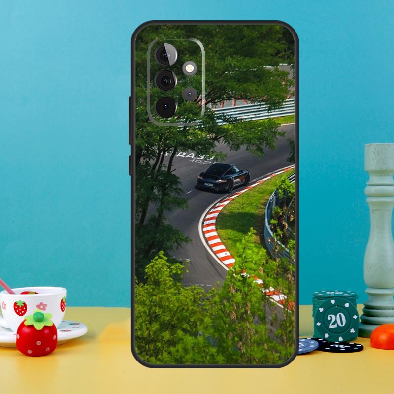 Green Hell Nurburgring Case For Samsung Galaxy A25 A54 A34 A14 A52 A32 A12 A13 A33 A53 A15 A16 A36 A56 A26 A05 A35 A55