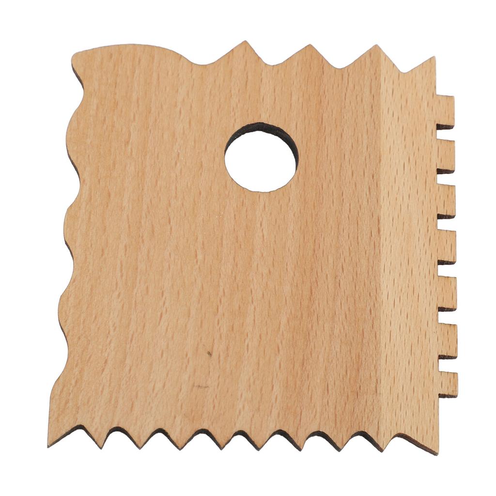 7Pcs Pottery Clay Foot Shaper Beech Wood Trimming Tools Ceramic Supplies for Carving Molding S