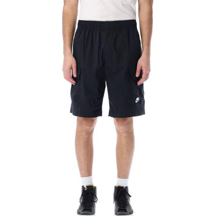 Nike Sportswear Dri-FIT Sports Utility Fleece Shorts Black/Black/Black Men Streetwear DM6833-010