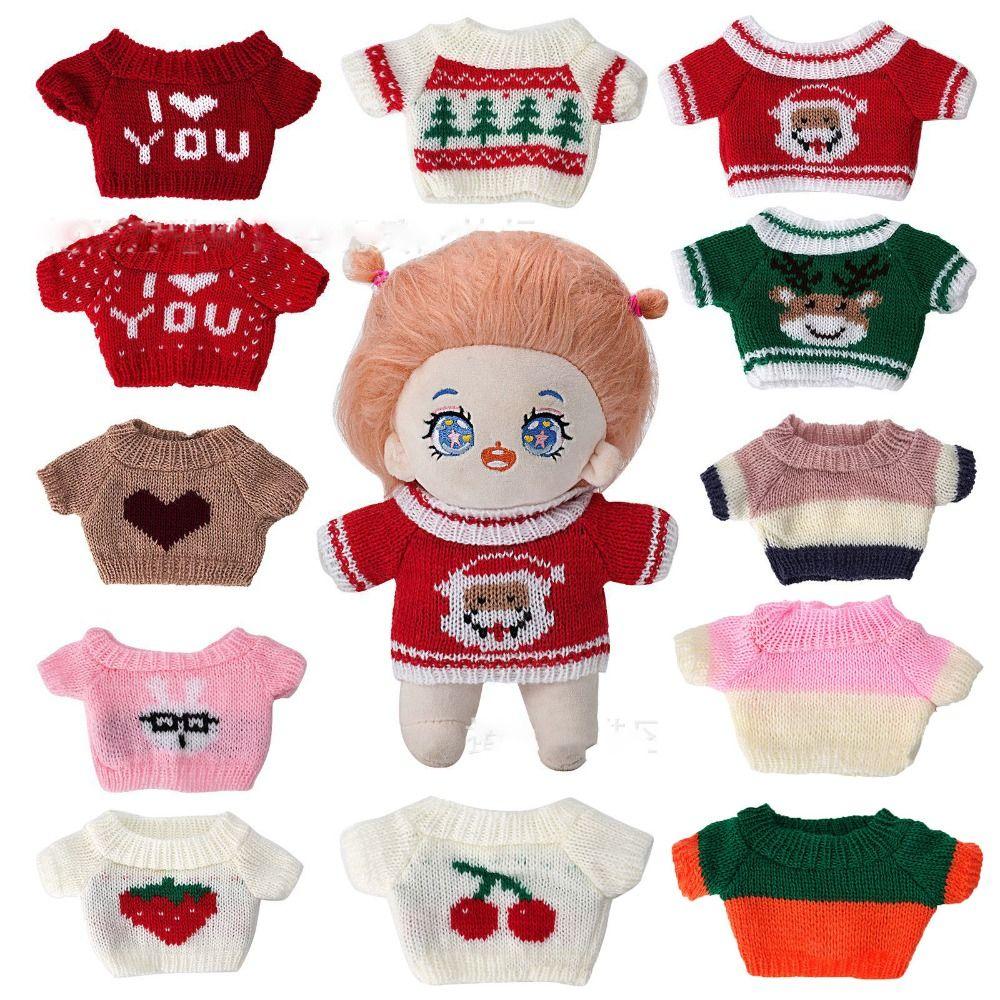 Fashion Doll Sweaters Multistyles Sweaters Outfits 20cm Cotton Doll/Idol Dolls/23~30cm Dolls