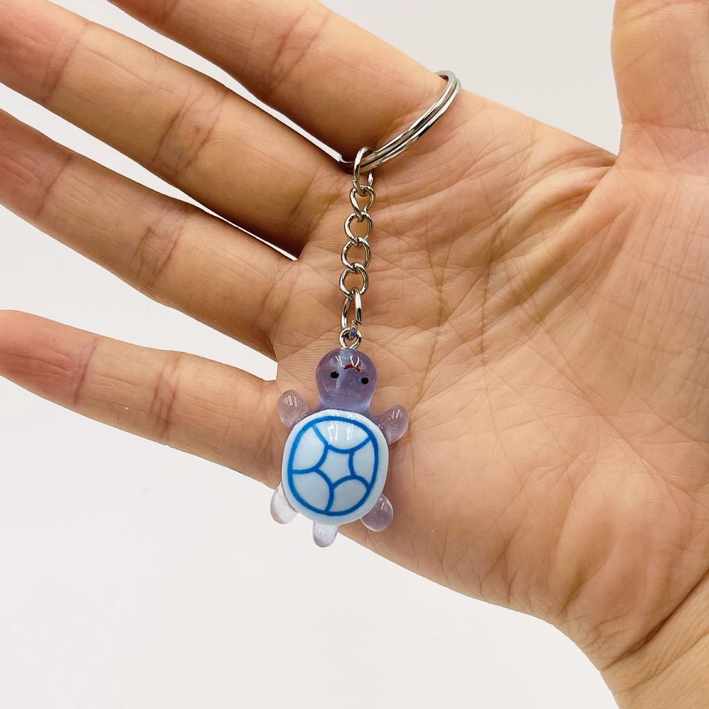 Милый и игривый брелок-подвеска для сумки в форме черепахи, разных цветов