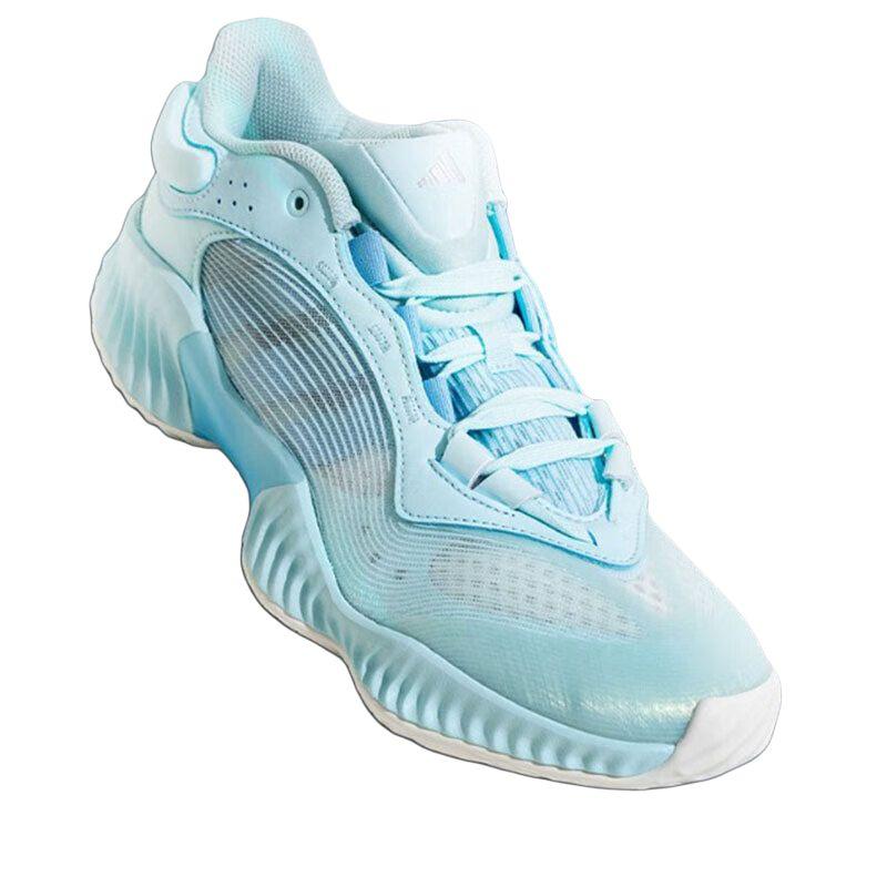 adidas PRO VENTILATE Амортизация, Износостойкие Низкие Баскетбольные Кроссовки Мужские Синие Кроссовки JH5839