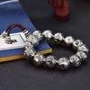 Сплошной браслет для привлечения денег, Лев, Пиксиу, Бусины Багуа, Парные украшения для мальчиков и девочек