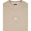 STONE ISLAND Ss23 Solid Color Logo Embroidered Crew Neck Short Sleeve T-Shirt Men Tops Gray 781520957-V0192