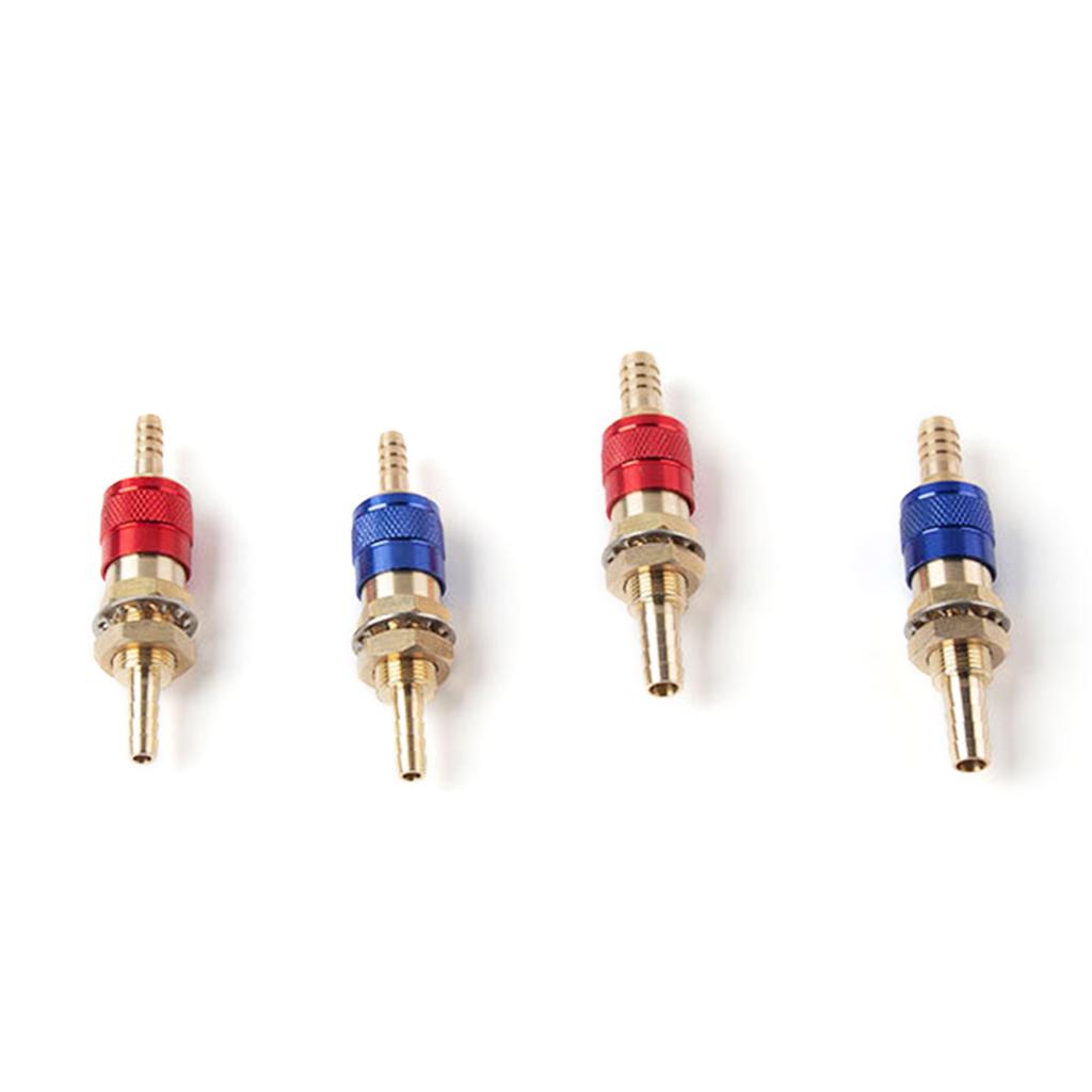 Газовый адаптер с водяным охлаждением Быстроразъемное соединение Фитинг для сварочной горелки MIG\TIG Штекеры сварочной горелки Адаптер 6 мм/8 мм