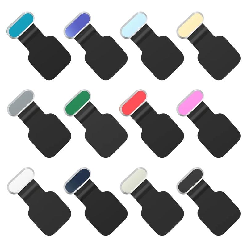 Портативные защитные колпачки-заглушки из сплава с портом зарядки USB C от потери, подходят для ежедневного использования смартфонов, для любителей активного отдыха