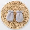 Warm Wool Newborn Mittens for Boy Girl Candy Solid Color Toddler Glove Autumn Winter Anti-scratch Face Cashmere Baby Glove