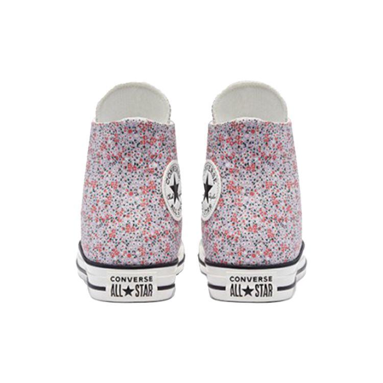 Converse Chuck Taylor All Star Comfortable Versatile High Top Canvas Shoes Women Sneakers Floral-Pink 571890C