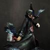 28 cm Naruto two-headed crow hall itachi hand-made anime model Uchiha itachi statue toy home desktop decoration ornaments