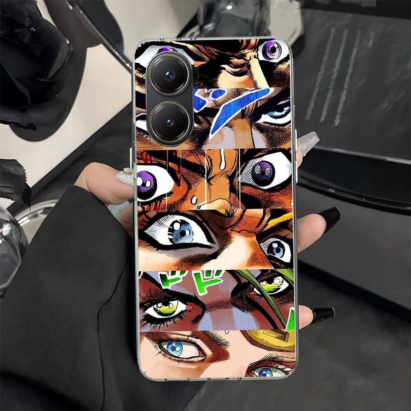 Чехол для телефона JoJo's Bizarre Adventure Аниме для Xiaomi Poco X7 X6 X5 X3 Pro X4 Nfc F7 Ultra F6 F5 F4 Gt M6 M5S M4 M3 Мягкий силикон C