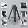 SmallRig Video Made of 3 Tiers Capacity Height Large Telescopic 3 Legs for Cameras Heavy Duty Flat Base Video Kit Compatible with Professional Fluid
