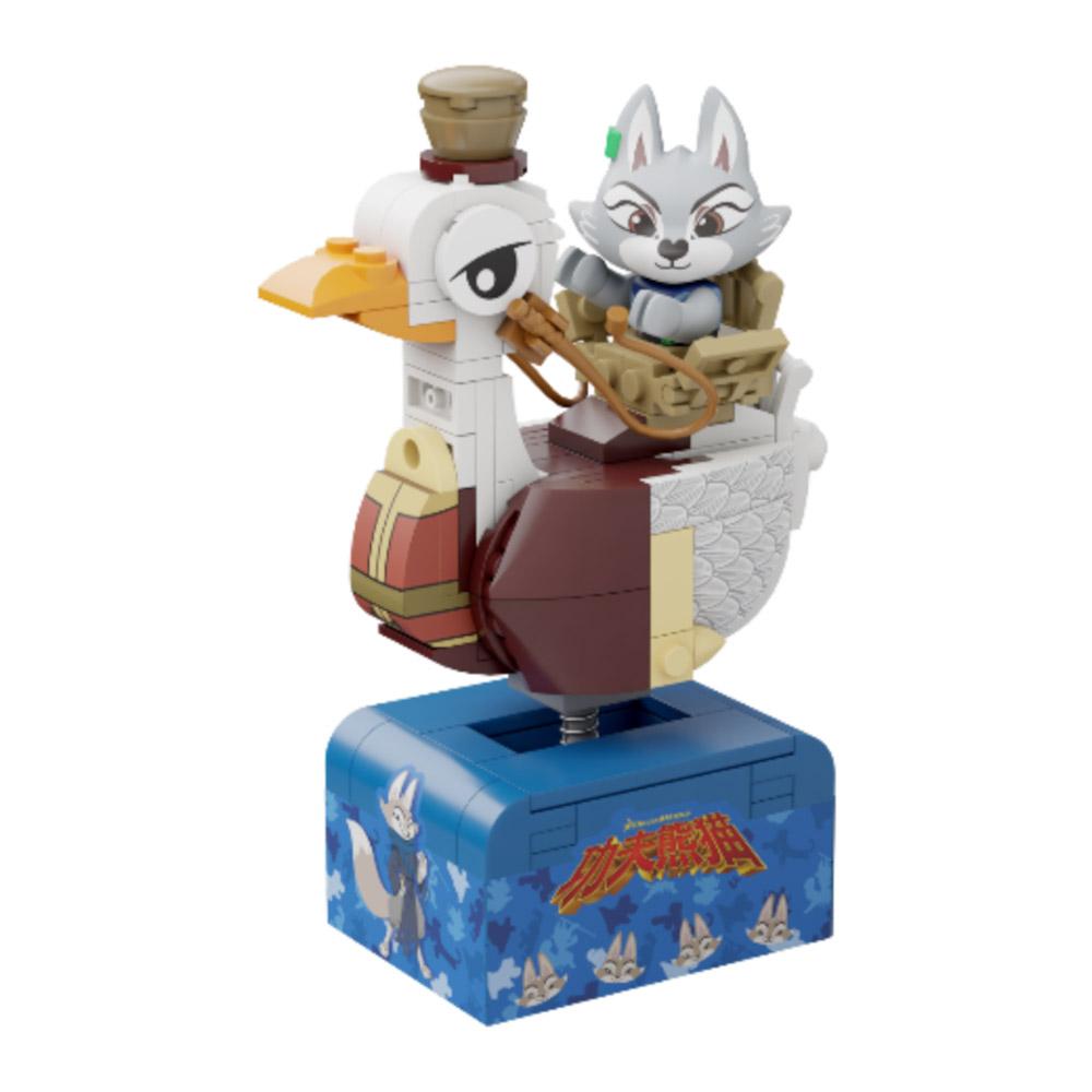 Kung Fu Panda Zhen On SkateKart Buildable Figure