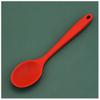 Colorful Silicone Spoon Heat Resistant Non-stick Rice Spoons Kitchenware Tableware Learning Spoon Cooking Kitchen Tool Tableware