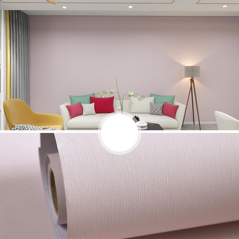 ПВХ водонепроницаемые самоклеящиеся обои Macaron для спальни, гостиной, ремонта, настенная наклейка