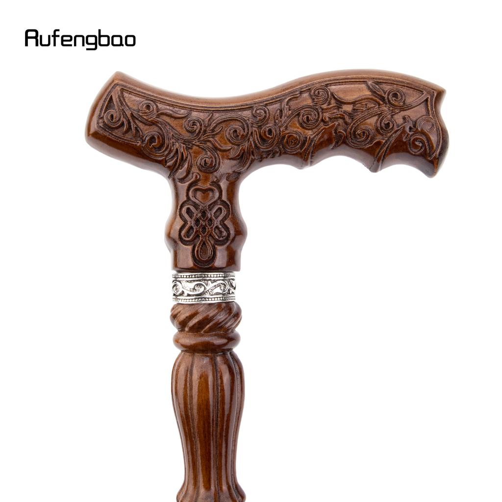 Tree Branch Brown Wooden Fashion Stick Decorative Vampire Cospaly Party Wood Walking Cane Halloween Mace Wand Crosier 93cm