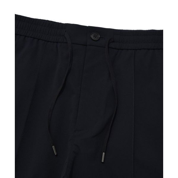Covernat Ss23 Solid Color Comfortable Straight Leg Casual Pants Unisex bottoms Navy-Blue CO2301PT13NA