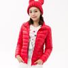 Woman Stand Collar Slim Short Ultra Light Down Jackets Female Wear Down Coat Parkas Parkas Mujer Invierno