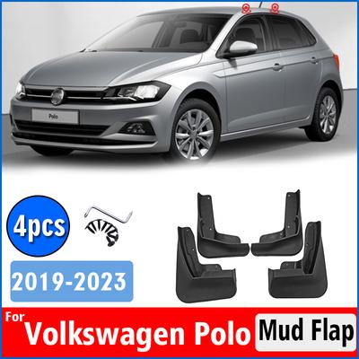 Автомобильные аксессуары для Volkswagen VW Polo aw6 mk6, брызговики на крыло, брызговики, брызговики спереди и сзади, 4 шт.