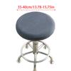 Slipcover Bar Stool Cover Round Chair Cover Anti-Dirty Solid Seat Cushion Protector Removable Stool