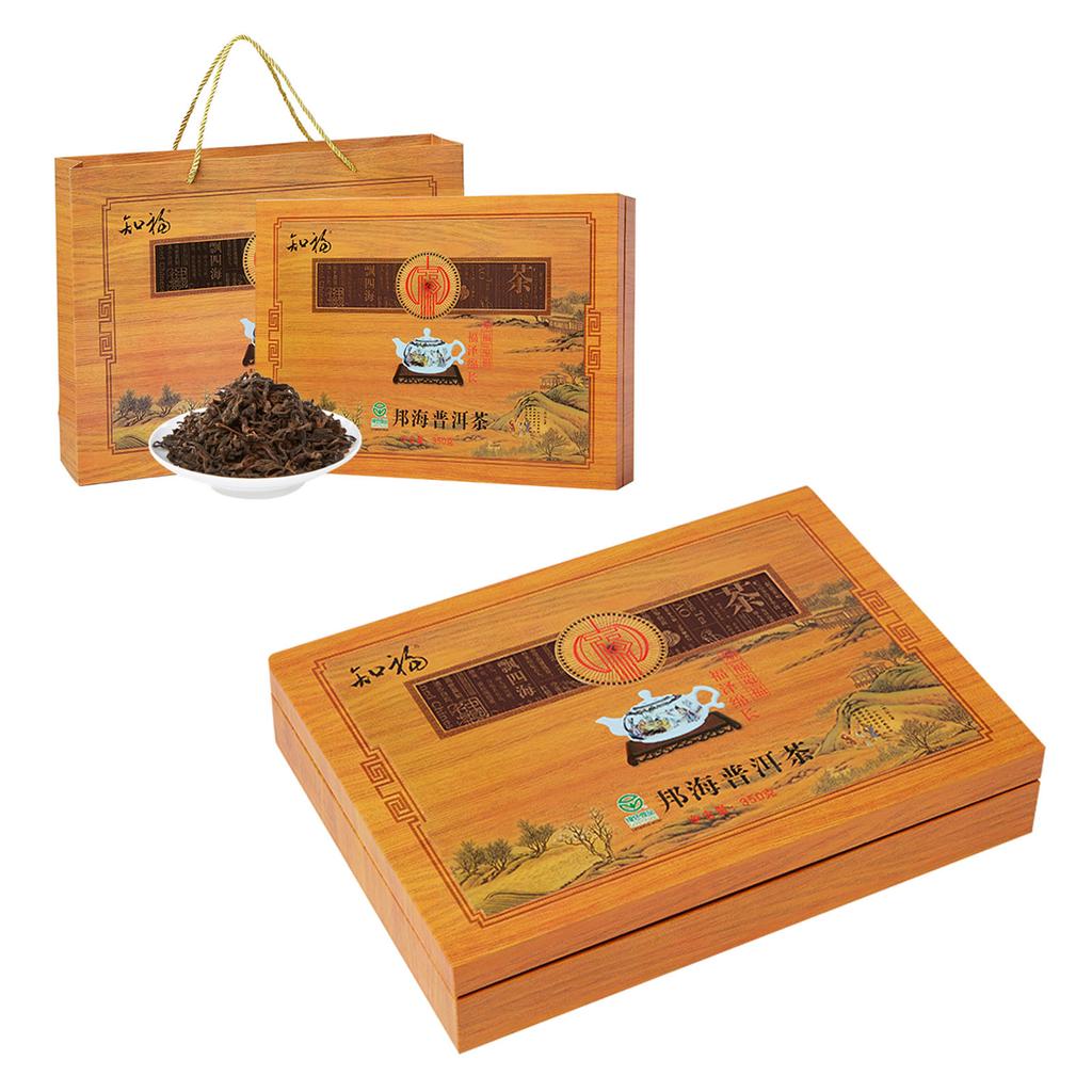 350 г Юньнаньский чай Пуэр Пуэр Чай Пуэр Китайский чай Выдержанный чай Древние деревья Подарочная коробка для чая
