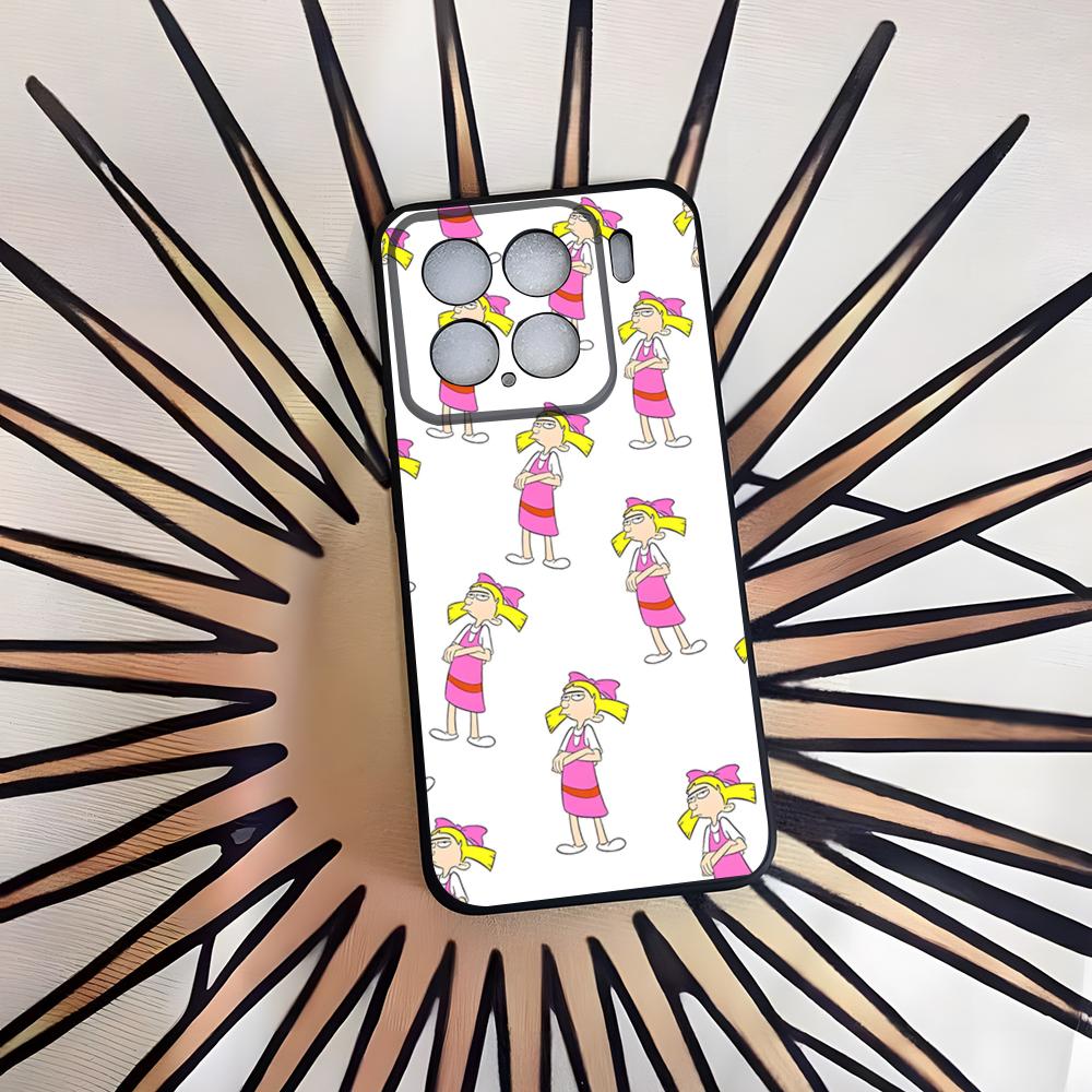 Чехол для телефона Hey Arnold Helga Bonito для Xiaomi 14 13 12 11T Lite Ultra Redmi Note13 12 Pro 5g Poco F4 F5 X5 Pro 5g