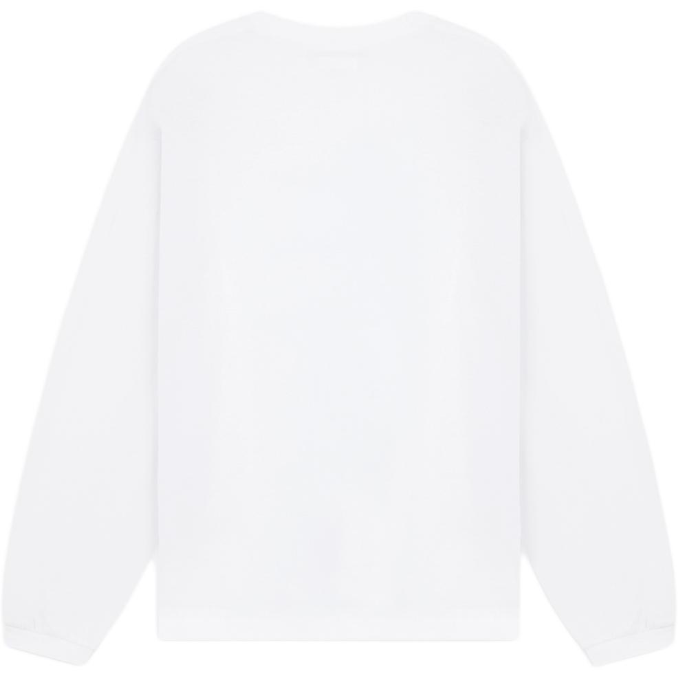 WE11DONE T-Shirts Unisex White Crew Neck WD-TT2-25-757-U-WH