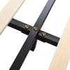 Toddler Bed Solid Construction High Durability Strong Load Bearing Sturdy Legs Easy to Assemble Modern Upholstered Single Bed Crib for