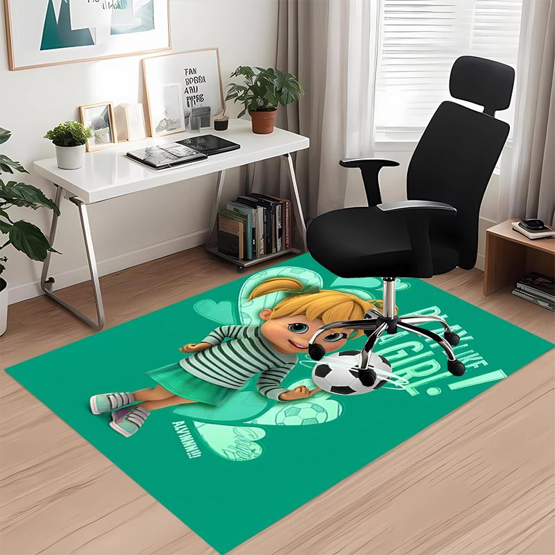 Alvin and the Chipmunks Printed Carpetrugfor Office Chair Living Room Bedroom Kitchen Room Decor Gifts