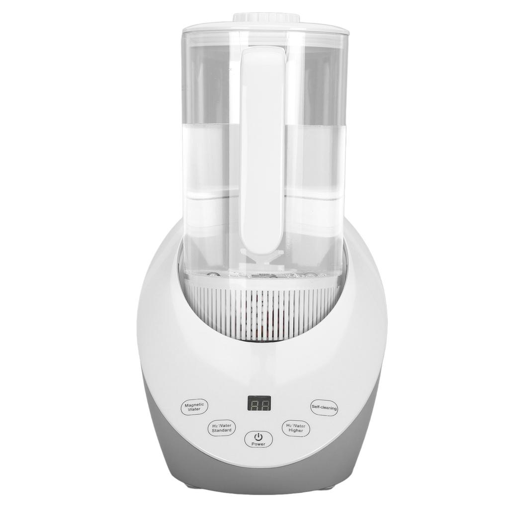 Hydrogen Water Pitcher Hydrogen Water Generator Machine 1600ml Capacity Hydrogen Rich Water Health