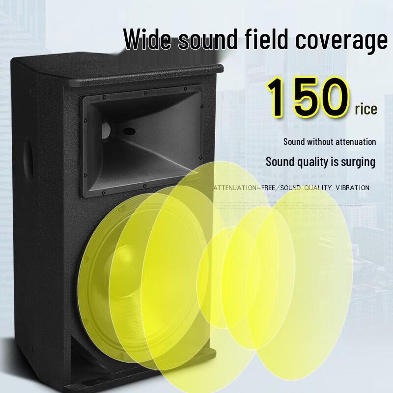 KAXISAIER Профессиональный пассивный HIFI громкоговоритель, китайская вилка (адаптер в комплекте)