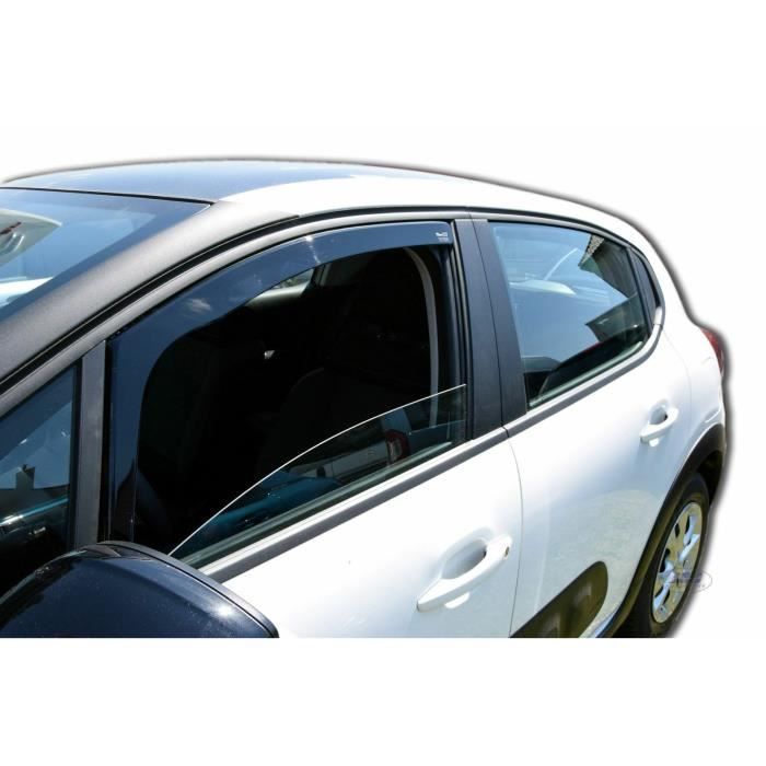 J&J AUTOMOTIVE | Heko Deflecteurs d'air Déflecteurs de Vent Pour Citreon C3 3 5P. Berlina depuis 2017