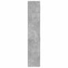 High Cabinet Concrete Grey 70 x 42.5 x 225 cm Particleboard