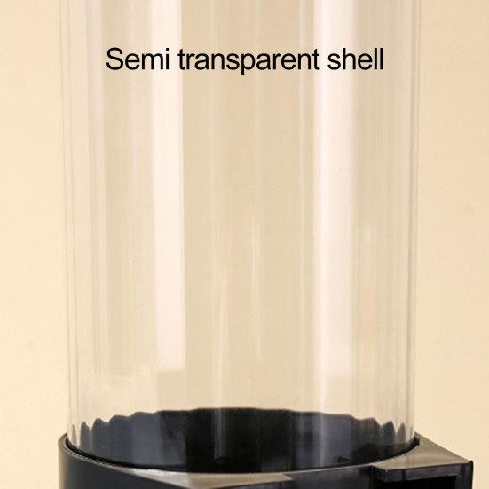 Диспенсер для бумажных стаканчиков Настенное крепление Без перфорации Выдвижной тип Прозрачная видимая пылезащитная крышка Одноразовый пластиковый стакан для воды