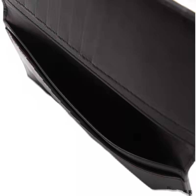 Кожаная ручная работа, модная сумка с несколькими картами, трендовый длинный кошелек с ручкой, большой вместительный кошелек для денег