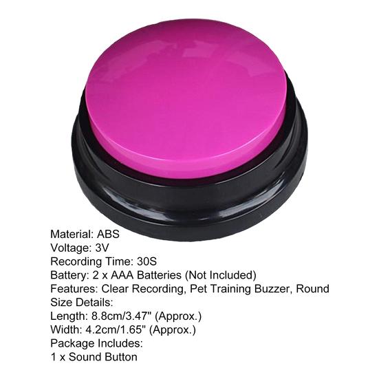 Безопасная звуковая кнопка Износостойкая игровая игрушка избавит от скуки