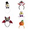 Pumpkin Halloween Headband Skeleton Catoon Hairband Personality Halloween Hair Hoop  Haunted House