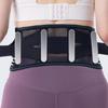 4 Steel Stays Lumbar Support Belt Compression Fitness Waist Protector Lower Back Brace  Men Women