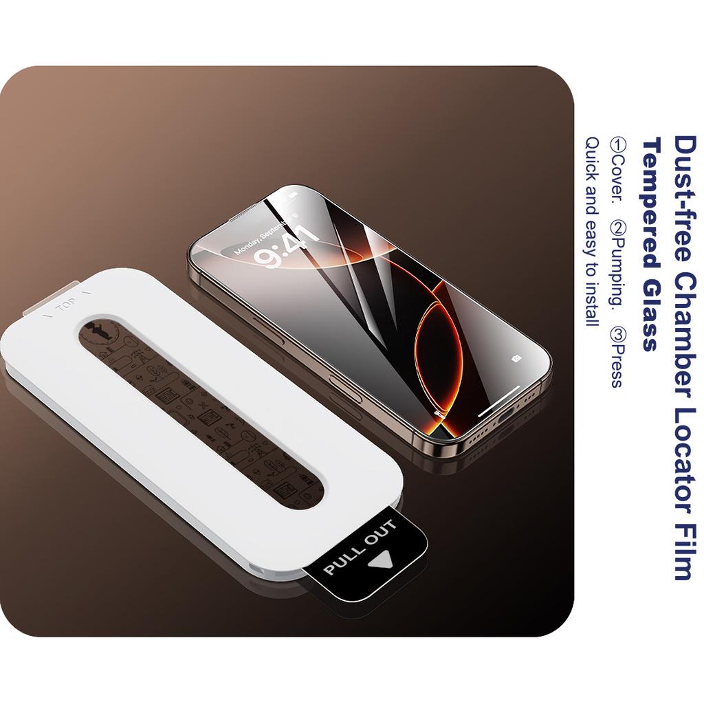 Для Honor WIN RT 5G Стекло IMAK Безпылевая Кабина Закаленное Стекло на Весь Экран Пленка Поддерживает Разблокировку по Отпечатку Пальца