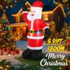5.91FT Christmas Inflatable Toys with LED Lights Santa Claus Supplies Home Decoration Ornaments Gifts Xmas Yard Decorations