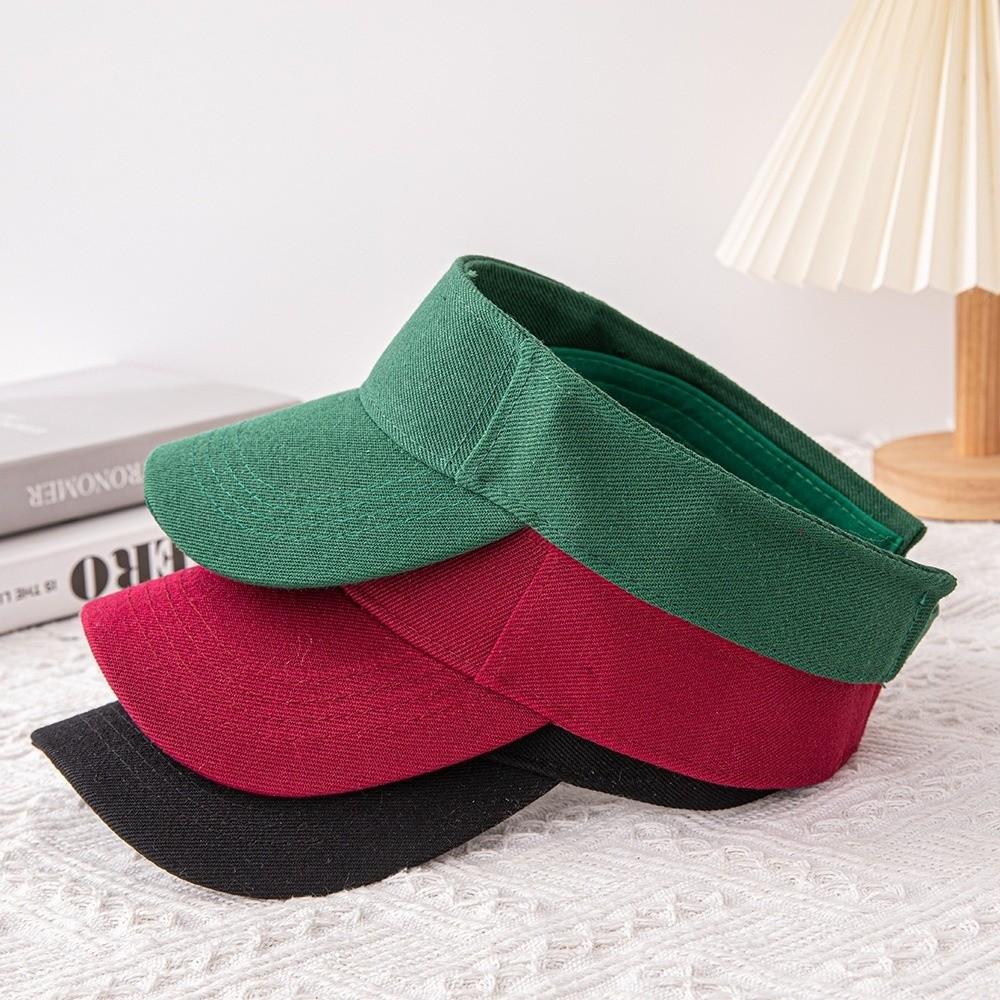 Solid Color Baseball Cap Breathable Duck Tongue Hat High Quality Sun Visor Caps Outdoor Sport