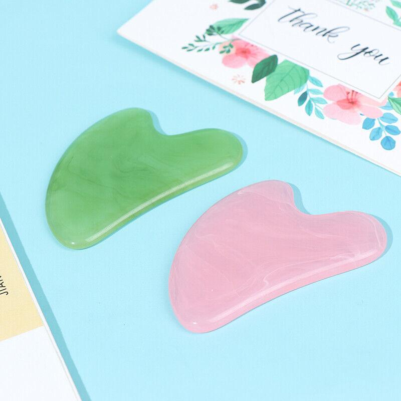 Natural Resin Gua Sha Scraper Board Massage Jade Guasha Stone Wrinkle Remo';x