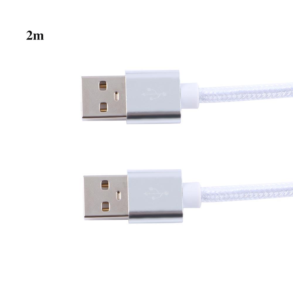 1м/1.5м/2м Портативный USB на USB для радиатора Тип A USB-удлинитель USB-удлинительный кабель USB-кабель Удлинитель Папа на Папу